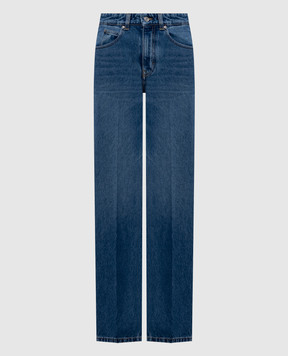 Victoria Beckham Blue jeans with a worn effect 1326DJE005216WR