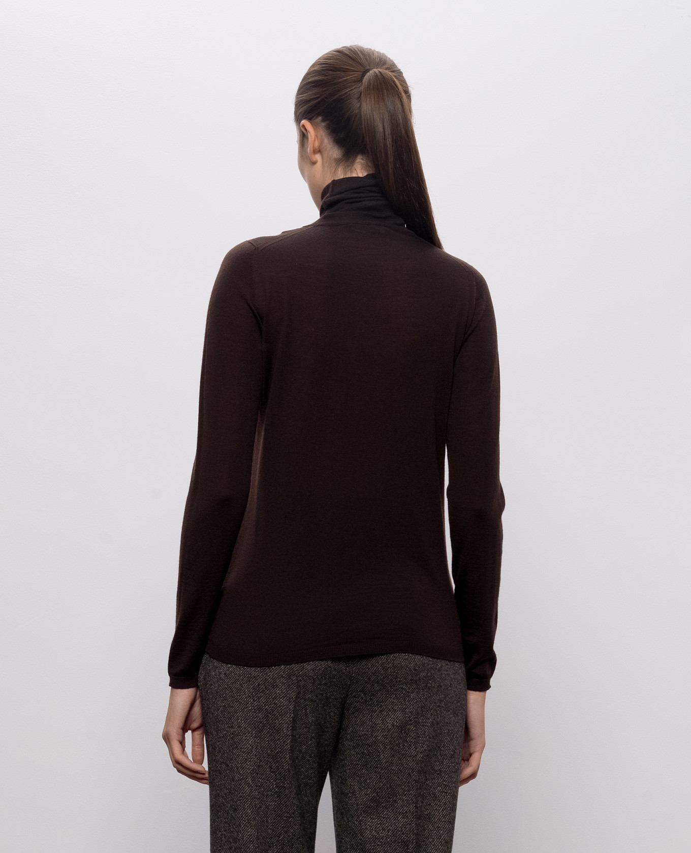 Brown wool golf SALUTO Max Mara 4