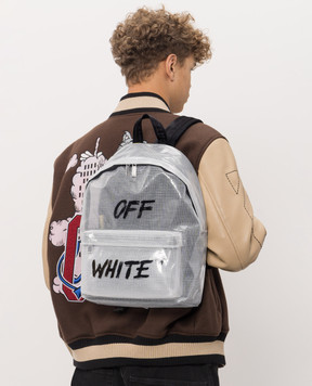 Off-White Children's backpack with logo print OWBNB02F26FB01
