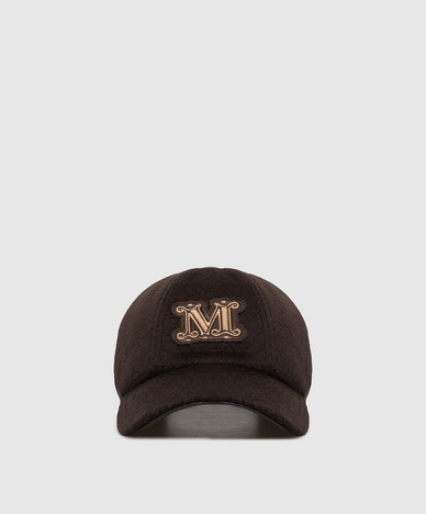ORDINE dark brown cashmere cap