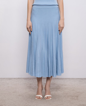 Simkhai Margoux blue skirt 2263048K