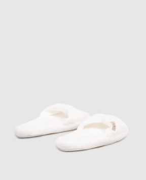 Hamam White terry house slippers PERA PERASLIPPERSFORHER