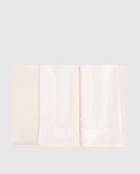 Fazzini Beige silk bedding set La Galleria LAGCOCO240X220QA
