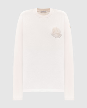 Moncler Beige long sleeve with logo K20938D0000889AUO