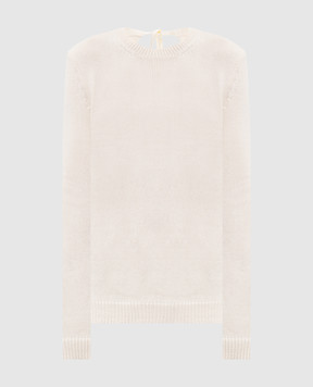 Ann Demeulemeester White Weja cashmere jumper B0013763KN085