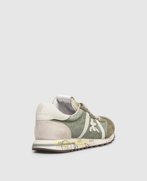 Premiata Green LUCY combination sneakers LUCY7256N