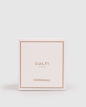 Culti Milano Mareminerale scented candle in a glass candlestick 550 g PCABILMAR0550GBIA0000
