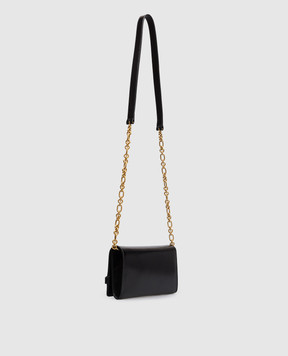 Balmain Black leather Shuffle clutch GN1ON259LMTE