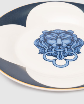 Geminiano Cozzi 1765 White porcelain dessert plate El Leon TTCMI02229083