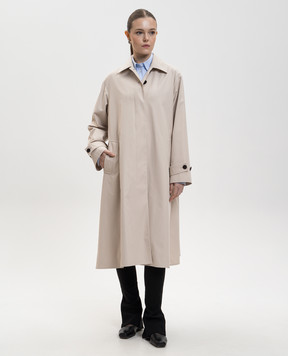 The Row Lolana beige raincoat 10490W4282