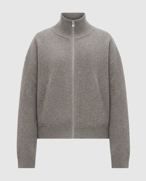 Axel Arigato Grey Core Cardigan with Wool A2143003
