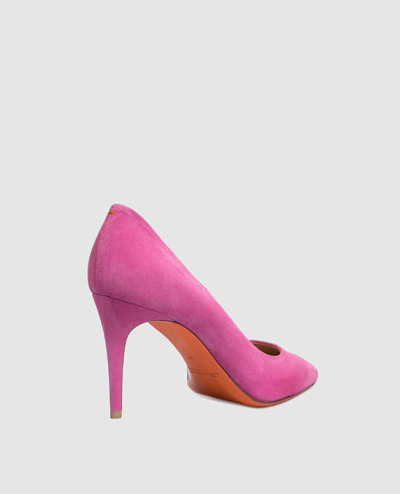 

Pink suede shoes Santoni