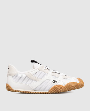 Valentino White Amphibia combination sneakers 8W2S0NB8SDV