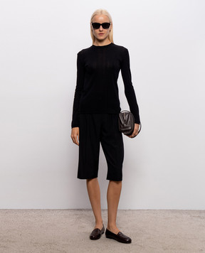 The Row Black longsleeve Dantea 10964K757