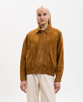 ARMA Frederica brown suede jacket 005L26102402