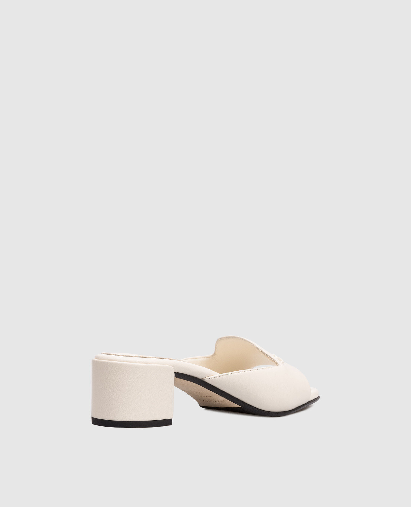 

DINA ivory leather mules Jimmy Choo, Beige