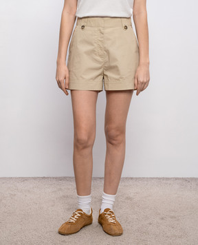 Woolrich Beige cotton shorts CFWWSH2001FRUT3944