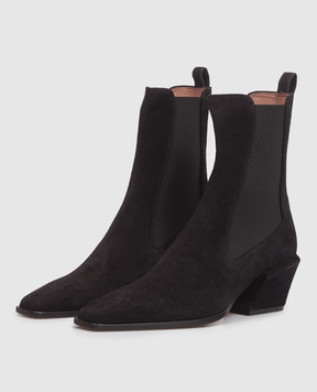 Paris Texas Black suede boots Bettina PX1706XV003