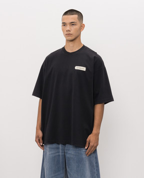Vetements Black T-shirt MH27TR146Bm