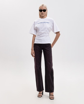 Off-White Question Everything white t-shirt 2FA00567T