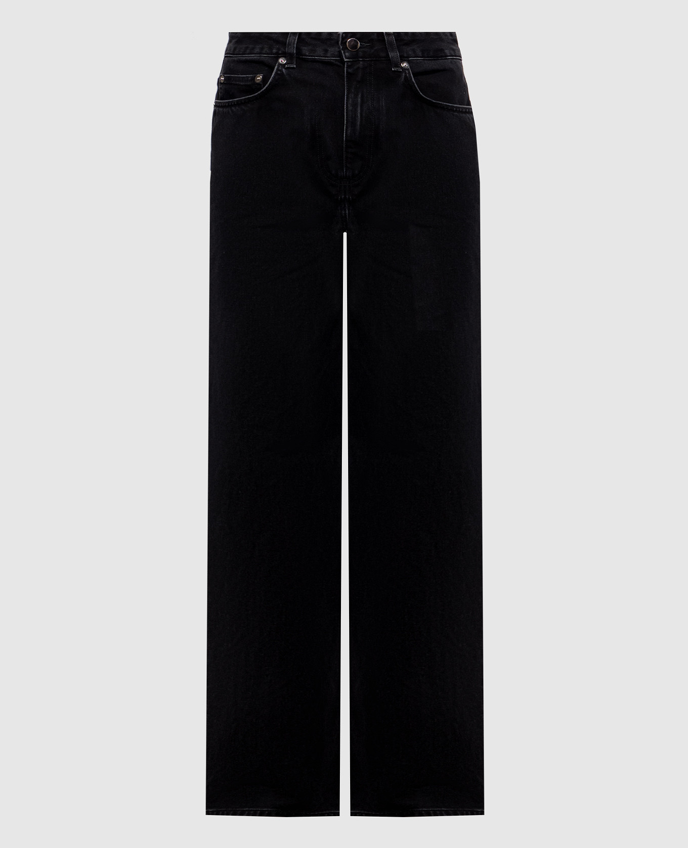 Dark gray MICO jeans Loulou de Saison