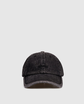Juun.j Gray cap with logo embroidery JC638BP5D5