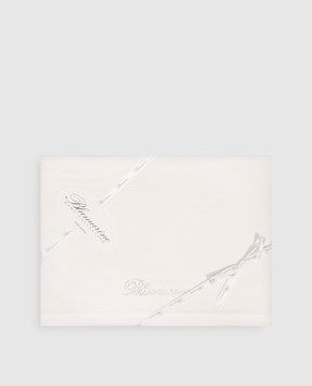 Blumarine Home White runner with crystals W0200250033