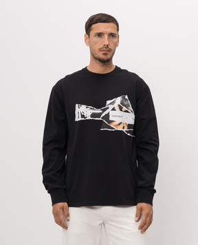 Givenchy Black long sleeve with print BM71MH3YUC