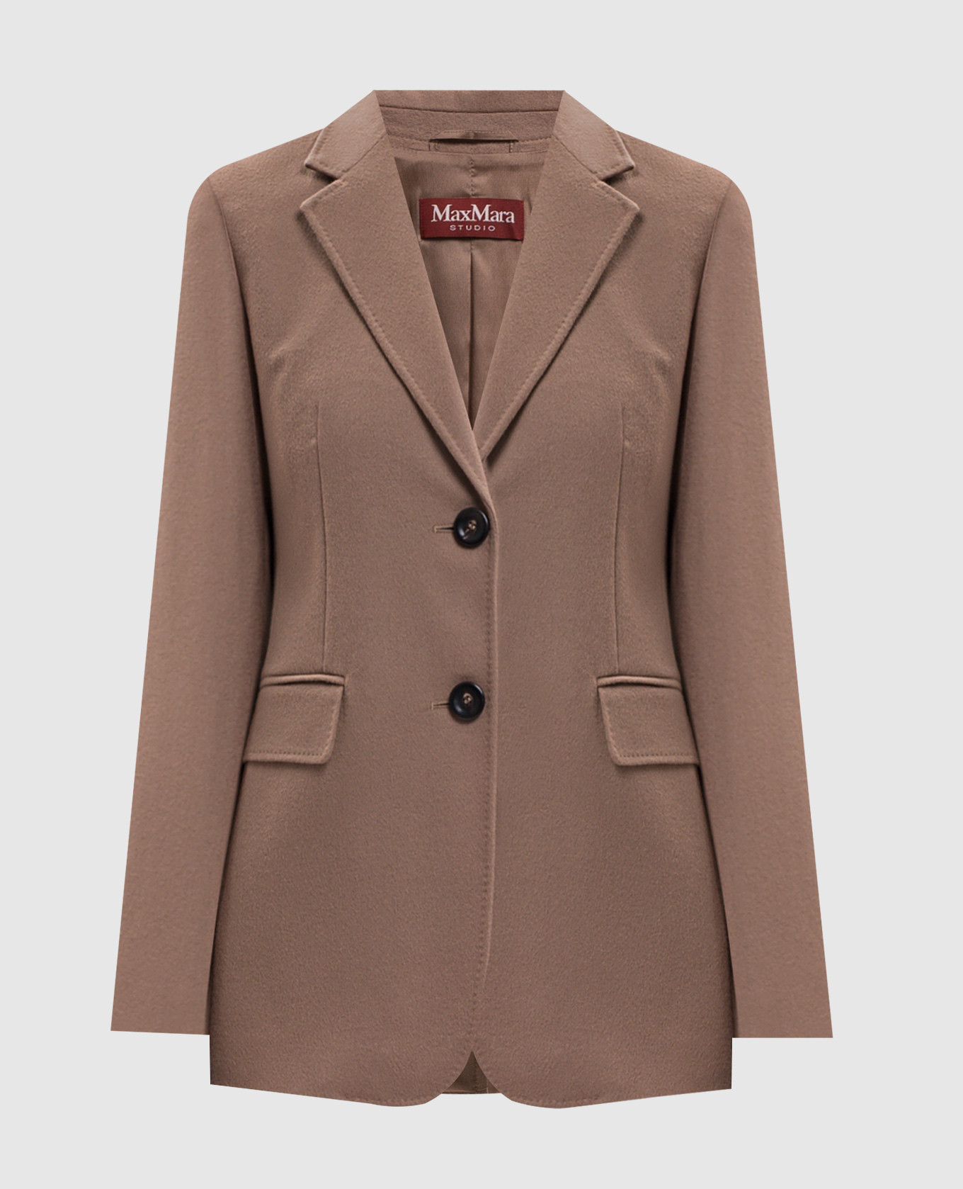 Brown VOLPINO wool jacket
