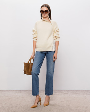 Giuseppe Di Morabito Milano Ivory wool sweater 07PFKNT41216759