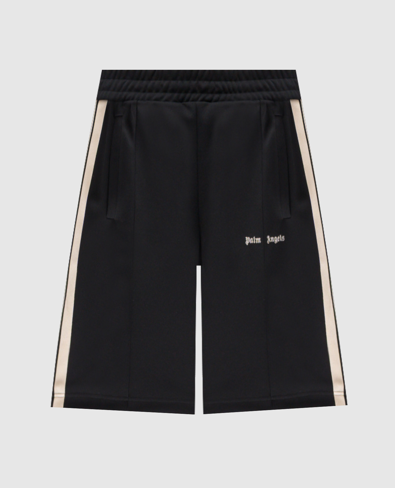 

Black shorts with logo Palm Angels