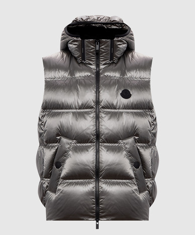 Fluidite grey down vest