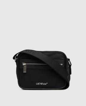 Off-White Black bag with logo print OMNQ080C99FAB001