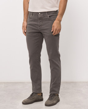 Brunello Cucinelli Gray jeans M277PD3210