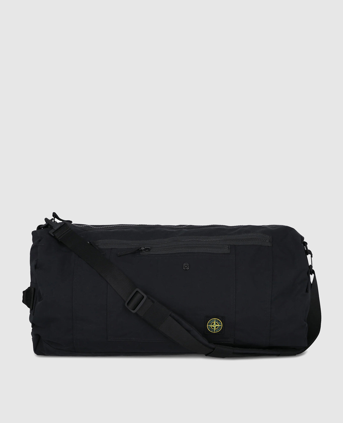 

Black ALUMINIUM TELA sports bag Stone Island