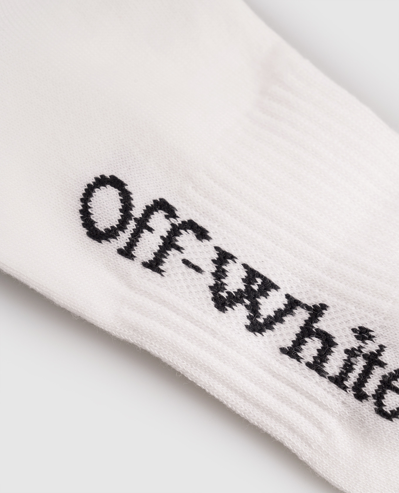 

White socks with emblem Off-White