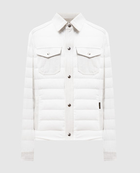 MooRER White ESRA combination jacket ESRA24XWHITE