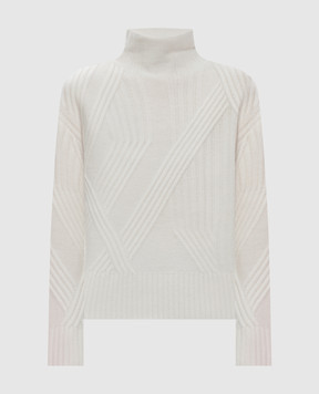 JOSEPH Isabel ivory wool sweater JF010107
