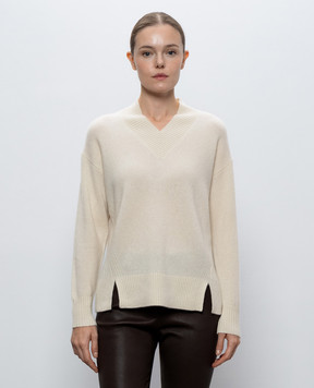 JOSEPH Beige Zinnia cashmere pullover JF010000