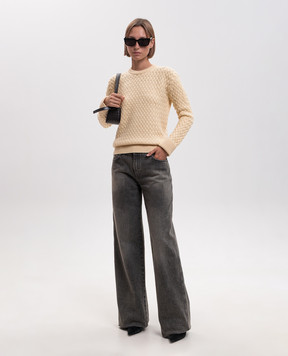 Bottega Veneta Yellow sweater A0021KV6UI0