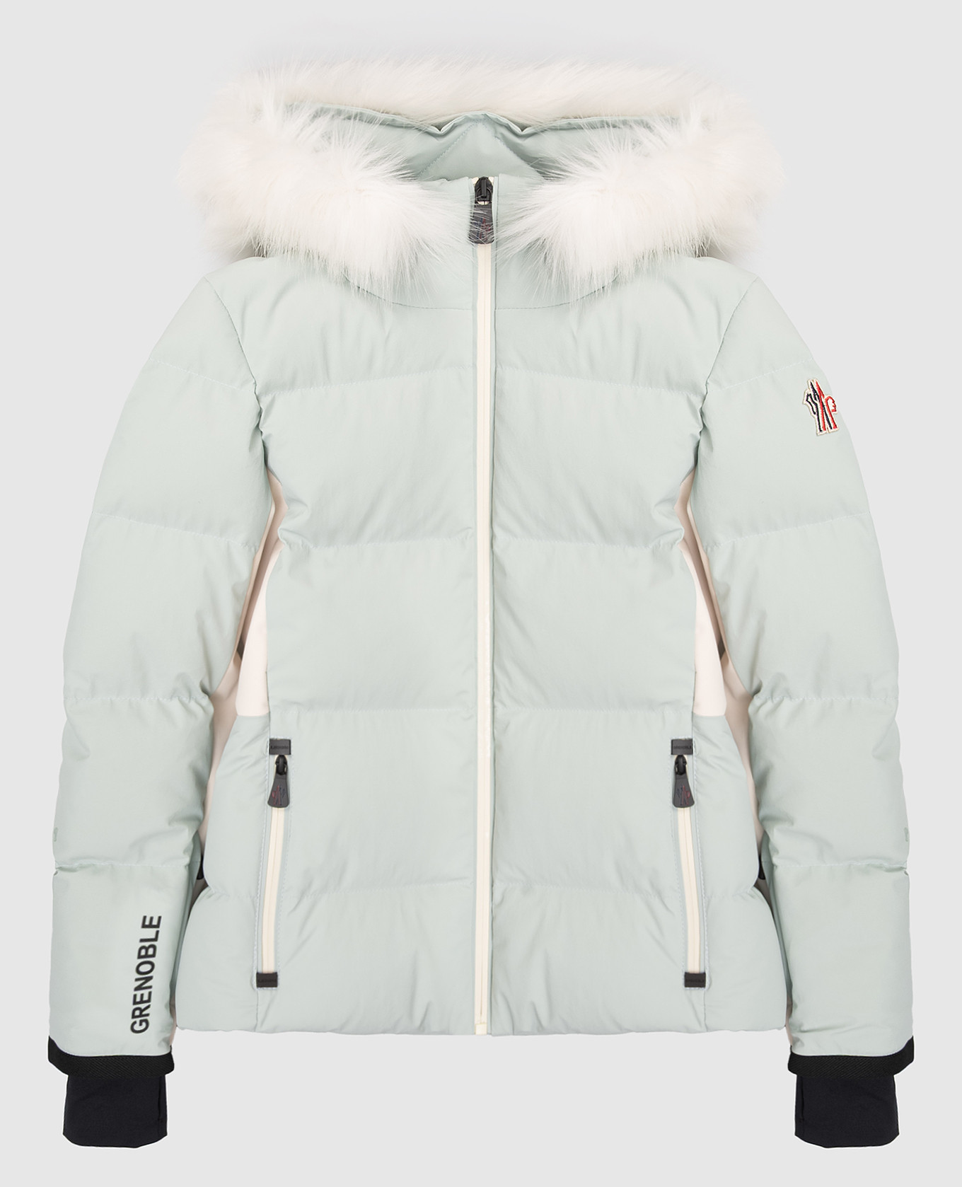 

New Guyane children's blue ski down jacket Moncler Grenoble ENFANT, Light blue