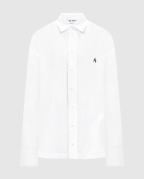 The Attico White shirt with emblem 260WCH00004CCC052AA