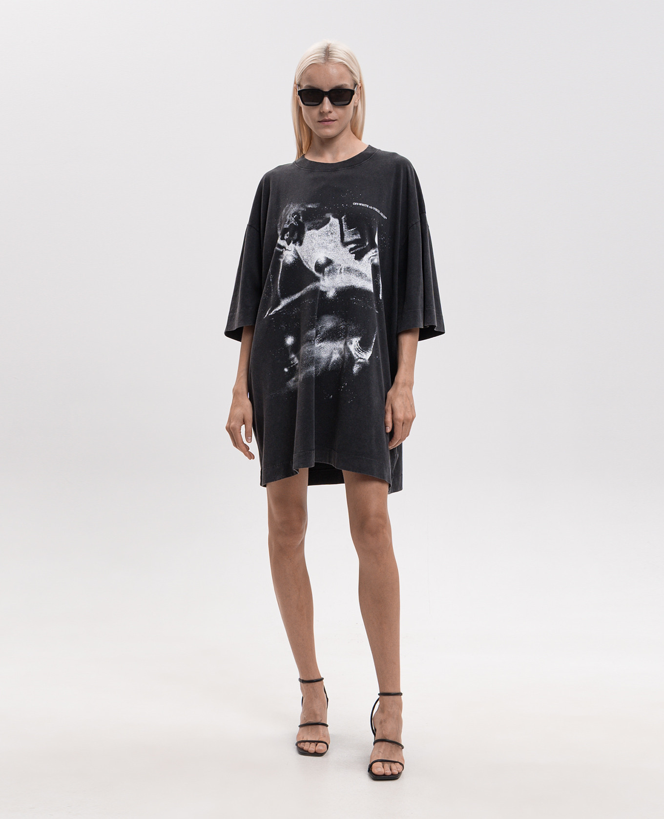 Black Dreaming Narciso T-shirt dress Off-White 2