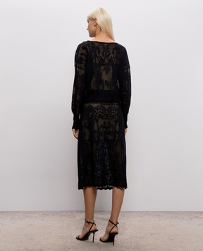 Twinset Black maxi dress 262TF3033