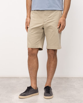Florentino Beige linen shorts 126501613724