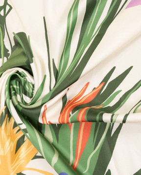 Max & Co BATTISTA silk scarf in floral print MCABATTISTA