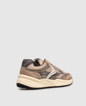 Voile Blanche Club 22 beige leather sneakers 0012019829011D32