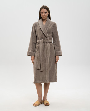Hamam Beige terry bathrobe Olympia OLYMPIAORGANICBATHROBE