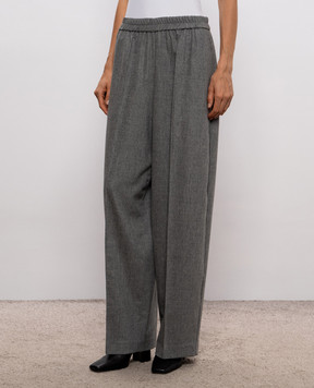 Fabiana Filippi Gray wool pants PAD226F336M378