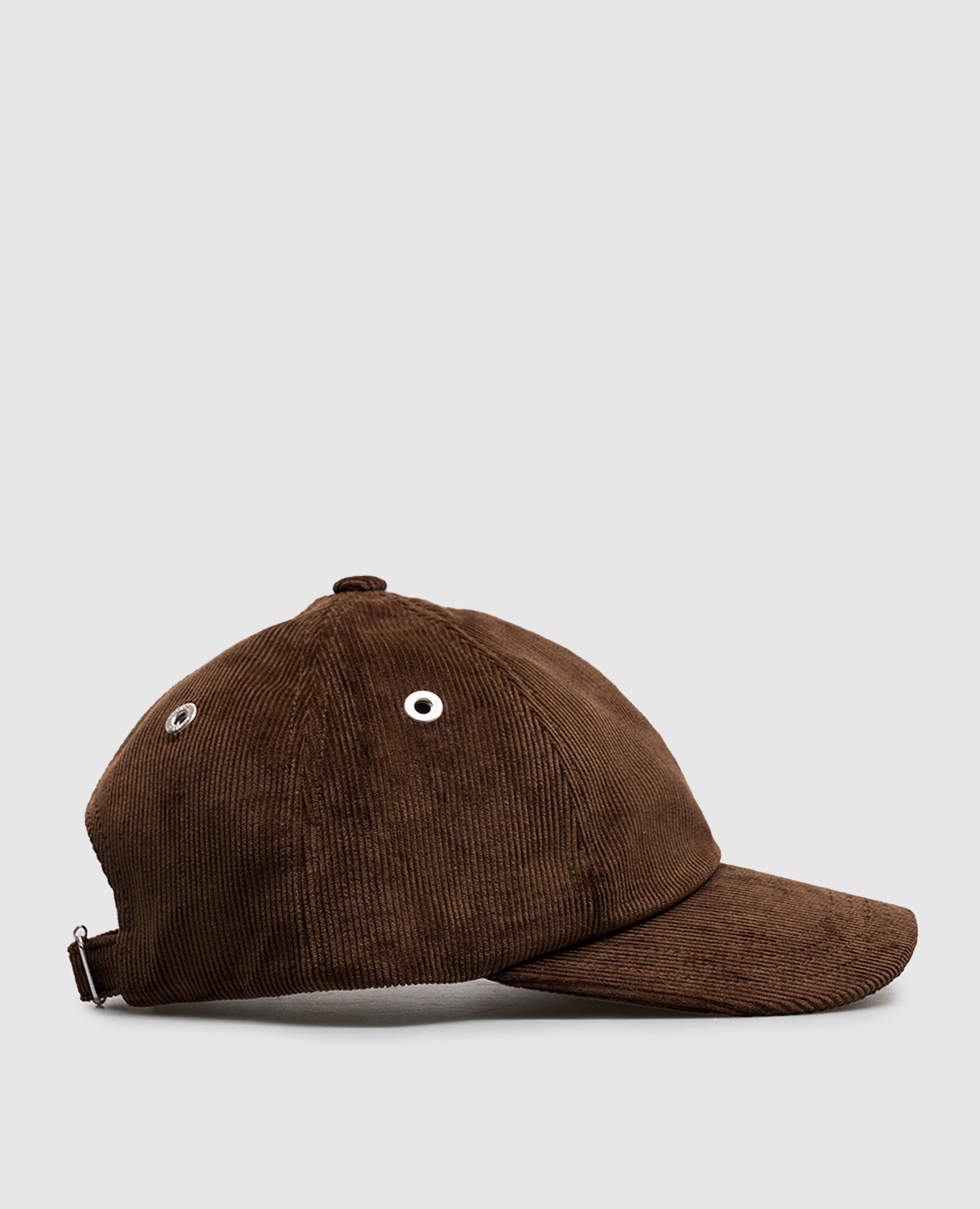 Brown velvet cap Ami Paris 3